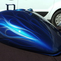 05 tank candy blue double ghost flames