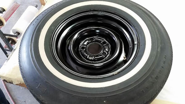 30 spare tire painted