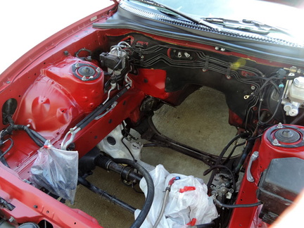 20 engine compartment painted