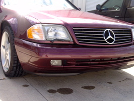 1998-Mercedes-SL500-front-bumper-repair