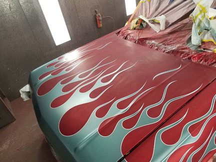 51 122917 flames painted