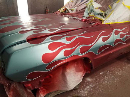 52 flames painted