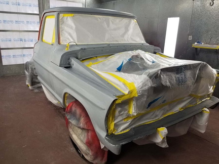 21 cab ready for paint