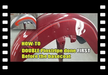 How To - Harley double pinstripes made easy