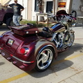 Candy wine with gold graphics - Trike body conversion