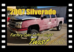 Prep and paint on a 2007 Chevy Silverado