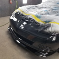 2007 Corvette - black base painted and cleared