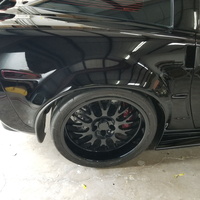 2007 Corvette - Front Bumper and Lip modification repair and repaint