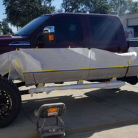 2012 Ford F250 King Ranch - Repaint Trim and Flares