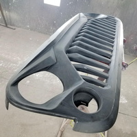 Jeep Wrangler - Repaint hood and grill