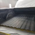 Silverado bed with sealer sprayed