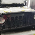 2008 Jeep Wrangler headlights clearcoated