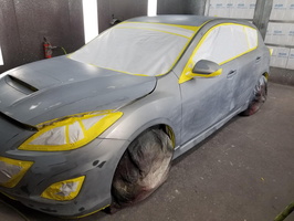 2011 Mazda ready for paint
