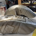 Honda Valkyrie - fender painted to match front fender