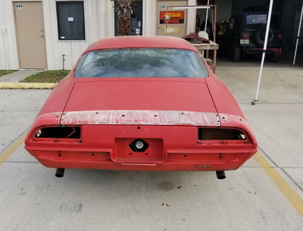 1973 Trans Am BEFORE any work done