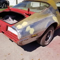 1973 Trans Am started stripping and bodywork