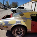 1973 Trans Am started stripping and bodywork