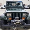 1995 Jeep AFTER hood fenders and cowl were painted