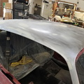 1973 Trans Am stripped roof sanded bodyworked