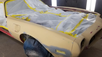1973 Trans Am ready for paint