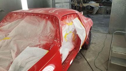 1973 Trans Am wetsanded 