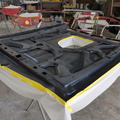 1973 Trans Am hood, doors, decklid before cut-in and paint