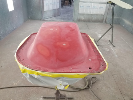 1973 Trans Am scoop before painting