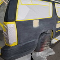 2007 Escalade masked up for paint