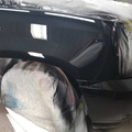 2007 Escalade AFTER painting black basecoat