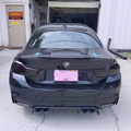 2018 BMW M4 back end BEFORE prep/paint