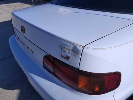 1996 Toyota Camry - pics BEFORE paint job