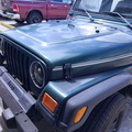 2001 Jeep Wrangler BEFORE new paint job