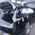 2012 Hyundai Santa Fe - basecoat and clearcoat sprayed