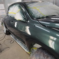 2007 Toyota Tundra after paint and clearcoat sprayed