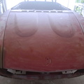 1984 Fiat sanded and prepped