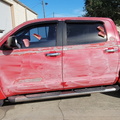 2008 Toyota Tundra sanded and bodyworked