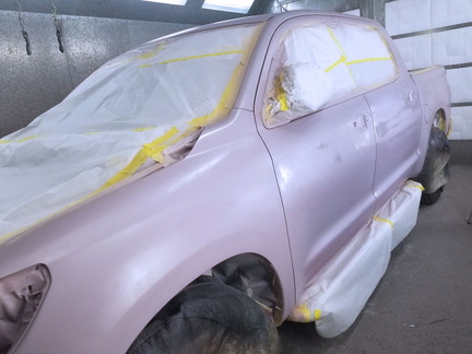 2008 Toyota Tundra sealer sprayed