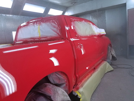 2008 Toyota Tundra painted and cleared