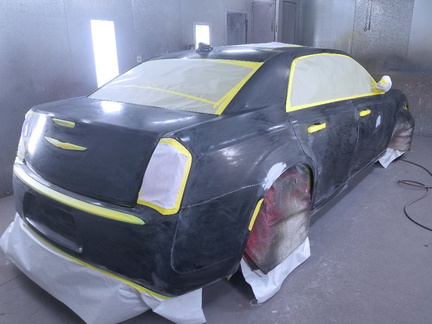 2016 Chrysler 300 - masked up for paint