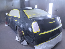 2016 Chrysler 300 - masked up for paint
