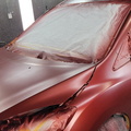 2012 Mazda basecoat sprayed