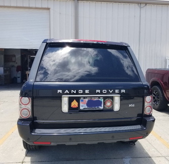 2007 Range Rover BEFORE new paint job