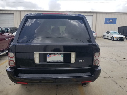 2007 Range Rover AFTER new paint job