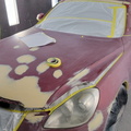 2006 Lexus masked up for paint