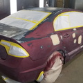2008 Honda Civic - masked up for paint