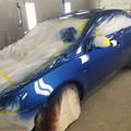 2010 Lancer - after basecoat and clearcoat sprayed