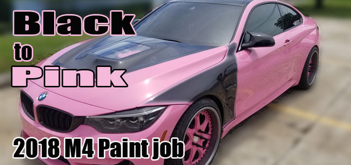 2018 BMW M4 Paint Job